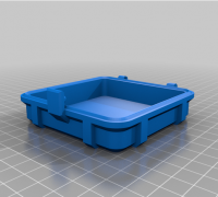 STL file Cupcake Carrier (Round Cake Transport Boxes) 🧁・3D printer model  to download・Cults
