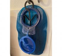 Hydration Bladder Dryer (with stand and hanger) by BastelBodo, Download  free STL model