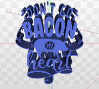 Download bacon hair form roblox Da myminifactory4
