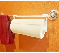 Easy Swap Paper Towel Holder by Schrittmotor, Download free STL model