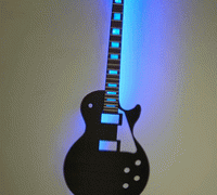 STL file Electric Guitar - Gibson Les Paul Slash 1959 ⚡・3D print object to  download・Cults