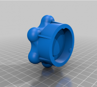 Free STL file Airbrush Cleaner glass bottle cap 🍾・3D printable