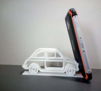 Free 3D file fiat 500 storage box / smartphone 📦・3D printer