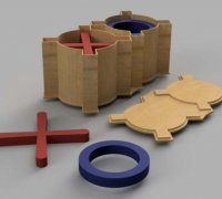 Free 3D file Tic-Tac-Toe Game ( X & 0) 🎲・3D printable design to