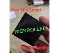 rick roll by pokébob, Download free STL model