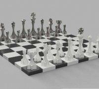 jogos de xadrez 3D Models to Print - yeggi