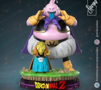 STL file Figure of Majin boo Dragon ball・Model to download and 3D  print・Cults