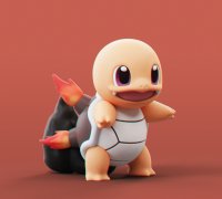 STL file Pokemon squirtle evolution pack 🐉・Template to download and 3D  print・Cults
