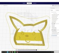Free STL file PIKACHU MEME COOKIE CUTTER / FACE 🍪・3D print model
