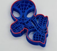 STL file Spiderpunk Cookie Cutter 🍪・3D printing design to download・Cults