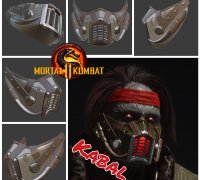Mortal Kombat Kano 2 Mask Adult Kids Anti Dust Pm2.5 Filter Diy