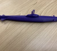 U-boot kit type: XXI 1/72 3D print