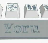 yoru valorant by Matyáš Flek, Download free STL model