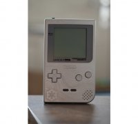 Game Boy Advance SP Pocket Shell by Miami99, Download free STL model