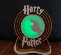 Archivo STL Lampara harry potter 👽・Objeto imprimible en 3D para