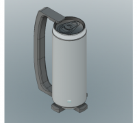 STL file FULLSEND White Claw Koozie・3D printable model to download・Cults