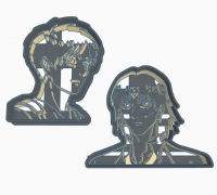Free STL file EREN / COOKIE CUTTER SHINGEKI NO KYOJIN 🍪・3D printing idea  to download・Cults