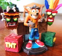 Free STL file CRASH BANDICOOT TNT CONTROLLER / JOYSTICK STAND FOR PS4 / PS5  🕹️・3D printing template to download・Cults