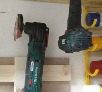 Parkside Drill Holder Diy PORTA AVVITATORI fai da te legno 