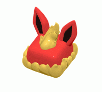 STL file Pokemon - Eeveelutions in Christmas Style 🐉・3D printing template  to download・Cults