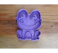 STL file Frog - Squishmallows - Cookie Cutter - Fondant - Polymer Clay  🐸・Template to download and 3D print・Cults