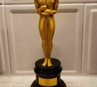 Academy Awards Oscar Statuette 3D model - Download Life and Leisure on