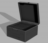 STL file Ammunition box for caliber 223/222 📦・3D printer model to  download・Cults