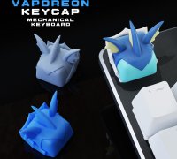 STL file PACK 9 KEY RINGS EEVEE EVOLUTIONS - POKEMON. 🔑・Template to  download and 3D print・Cults