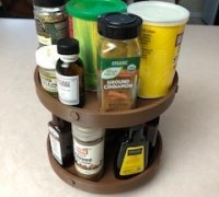Spice Rack Pullout by SpongyBob, Download free STL model