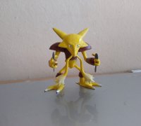 STL file Pokemon Abra Kadabra Alakazam 🐉・3D printable design to  download・Cults