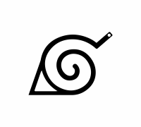 naruto shippuden konoha symbol