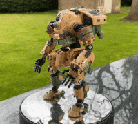 Mini Northstar Titan - 3D printed and hand painted : r/titanfall