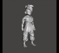 STL file DRAGON BALL GT BABY 🐉・3D printer model to download・Cults