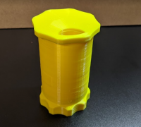 Rotating Pill Bottle Storage Tower. by hbert, Download free STL model