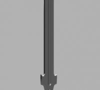 Blazing Sword for Voltron 3(Lion version) 6 Voltron 3D printed Sword Only