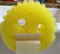Quick-Print Scrub Daddy Sponge Holder by Ashyukun, Download free STL model