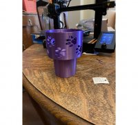 3-in-1 YETI Rambler Bottle Cup Holder Adapter, Angled by Jerrod H, Download free STL model