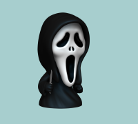 Free STL file Scared face 😱・3D printable model to download・Cults