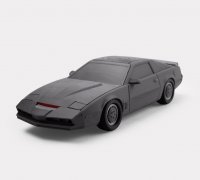KITT : la voiture mythique de K2000 imprimée en 3D !