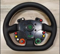 STL file GT3 Steering Wheel for Logitech G27 🛞・3D printing