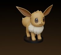 Free STL file Eevee pokemon 🐉・3D printer model to download・Cults