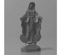 Free STL file Medalla Milagrosa 🧞‍♂️・3D print object to download・Cults