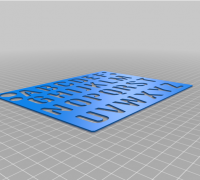 STL file stencil alphabet and numbers - #003 🔢・3D printable
