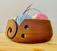 Yarn Bowl by Pippa, Download free STL model