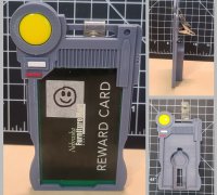 RSA & RFID badge holder by Tekcor17, Download free STL model