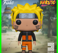 3D file NARUTO CLASSIC - FUNKO POP 🏫・Template to download and 3D  print・Cults