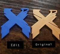 Excision Logo Kandi Charms by Riley G, Download free STL model