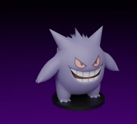 STL file Pokemon - Gigantamax Gengar 🐉・3D printer model to download・Cults