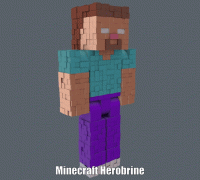 minecraft pictures to print of herobrine