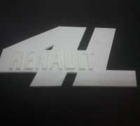 Archivo STL gratis llavero de NUEVO EMBLEMA LOGO RENAULT 2021 🚩・Modelo  para descargar y imprimir en 3D・Cults